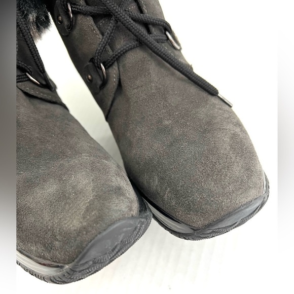 Aquatalia “Brass” Fold Down Wedge Boots - Size 9 - Picture 6 of 13